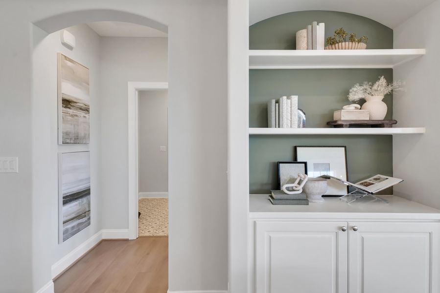Representative furnished interior of a home built from the Pierre's Bay by Kent Homes in Oyster Harbour, Supply (Image 122).