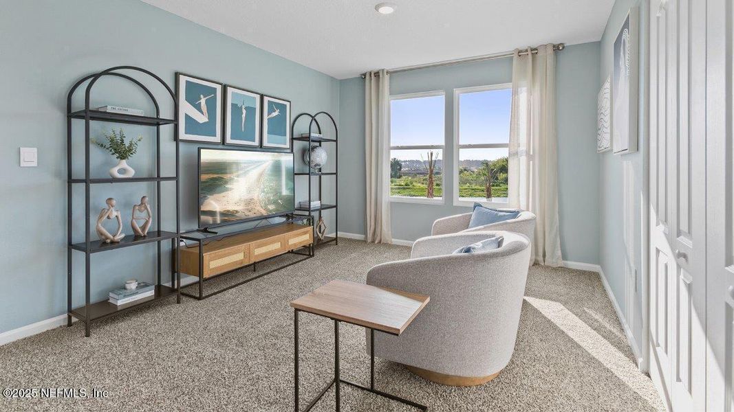 Furnished interior view inside a new home in The Arbors, Jacksonville (Image 9).