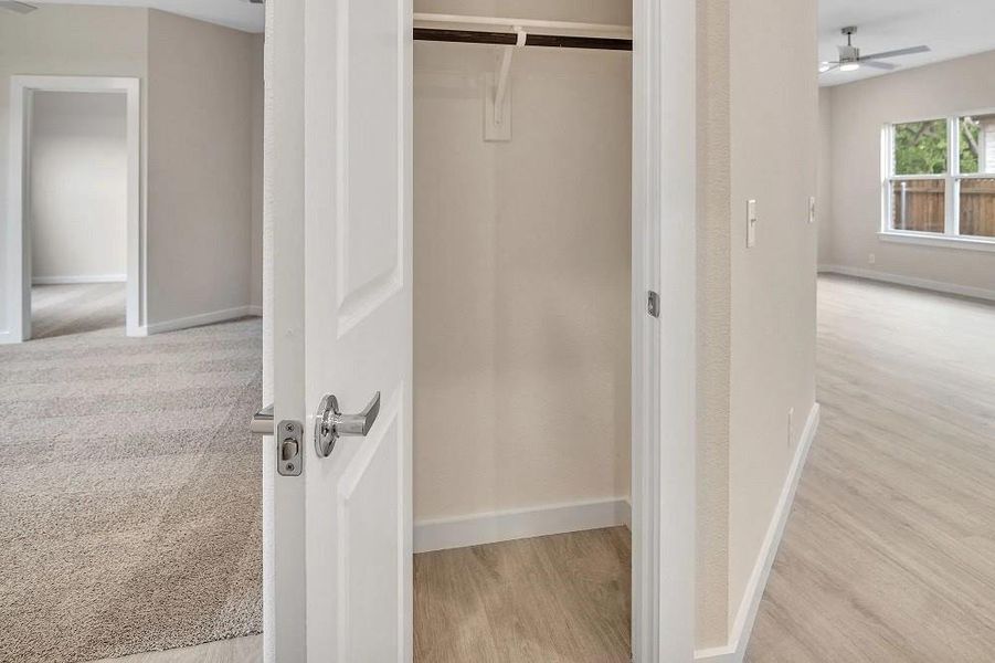 View of closet View of closet