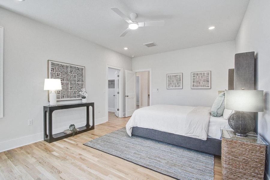 Furnished interior view inside a new home in , Mount Pleasant (Image 37).