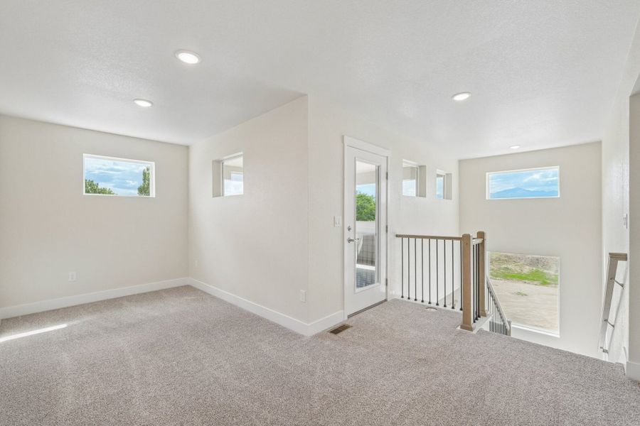 Spacious, unfurnished interior of a new home in Pony Park, Colorado Springs (Image 35). Spacious, unfurnished interior of a new home in Pony Park, Colorado Springs (Image 35).