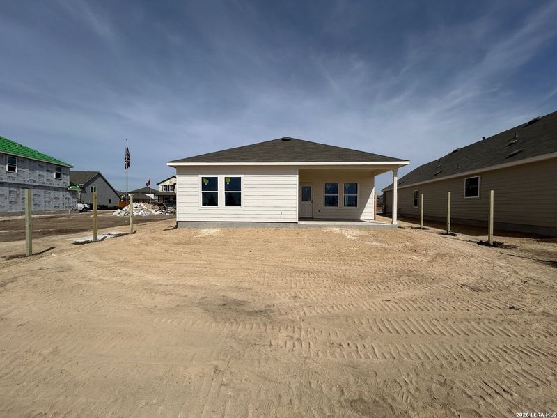 Exterior details and patio area of a home in Hennersby Hollow, San Antonio (Image 3). Exterior details and patio area of a home in Hennersby Hollow, San Antonio (Image 3).