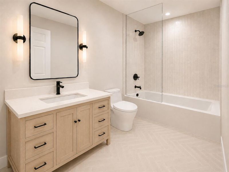 Furnished interior view inside a new home in , Ocala (Image 14). Furnished interior view inside a new home in , Ocala (Image 14).