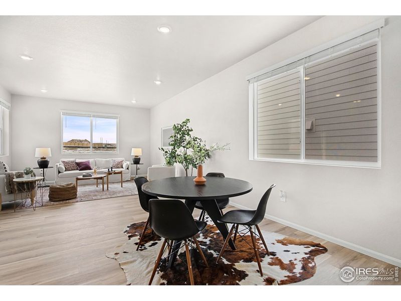 Furnished interior view inside a new home in Lake Bluff, Greeley (Image 26).