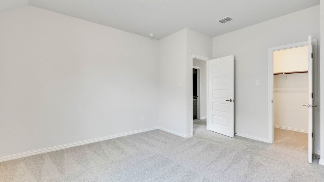 Furnished interior view inside a new home in Oaks at San Gabriel, Georgetown (Image 32).