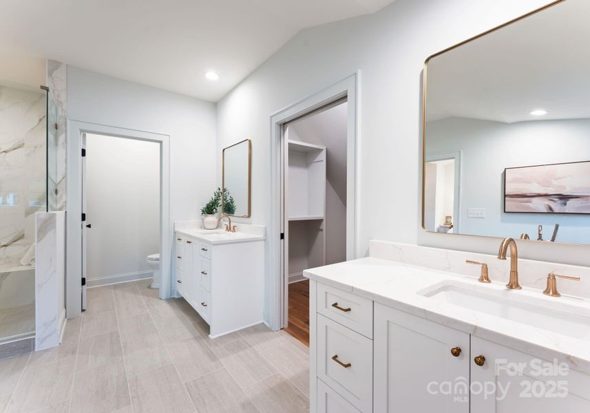 Furnished interior view inside a new home in , Charlotte (Image 12).