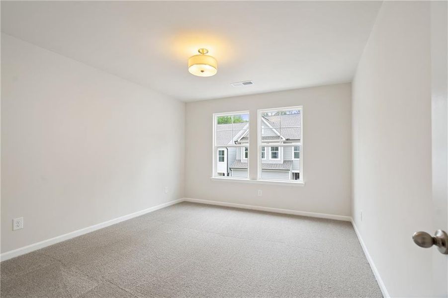 Spacious, unfurnished interior of a new home in The Village at Shallowford, Kennesaw (Image 31).