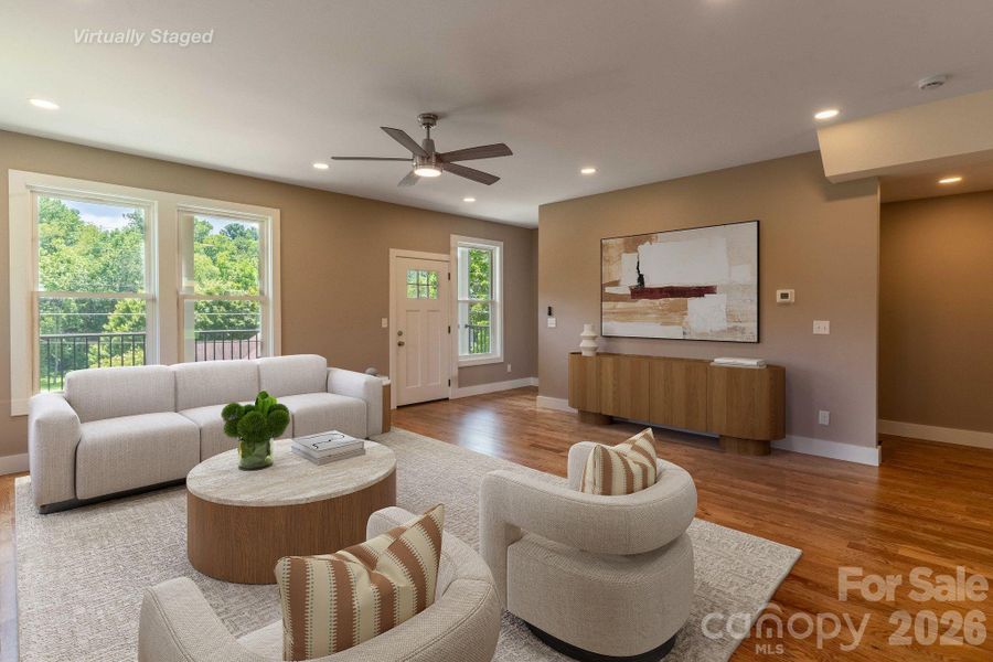 Virtually Staged Great Room