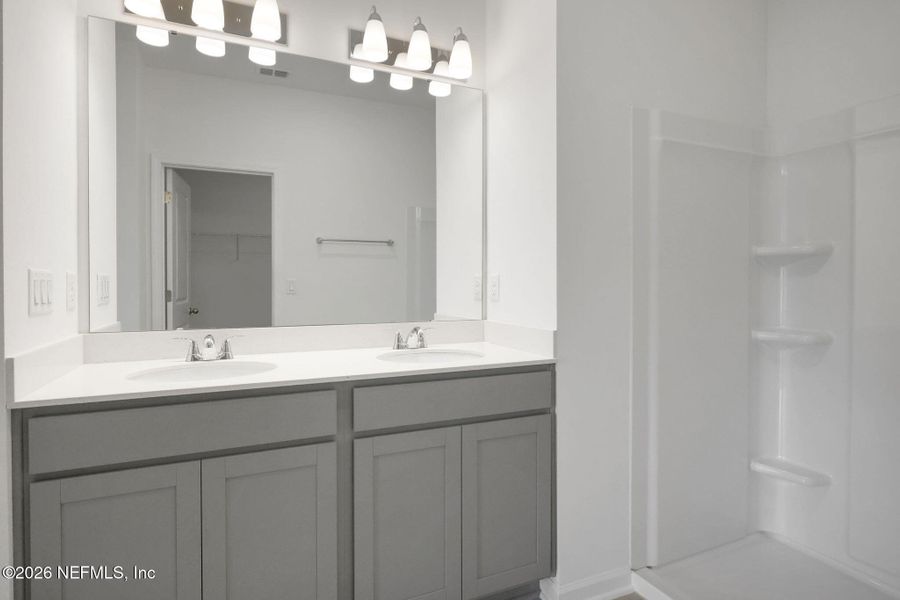 Furnished interior view inside a new home in Amberly, Green Cove Springs (Image 14).