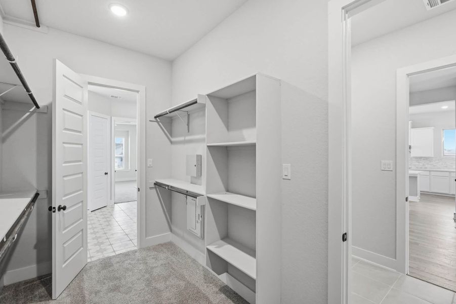 Furnished interior view inside a new home in Alsatian Oaks, Castroville (Image 11).