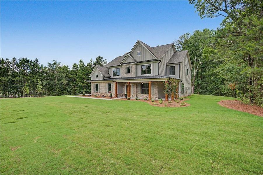 Exterior details and patio area of a home in , Kennesaw (Image 3).