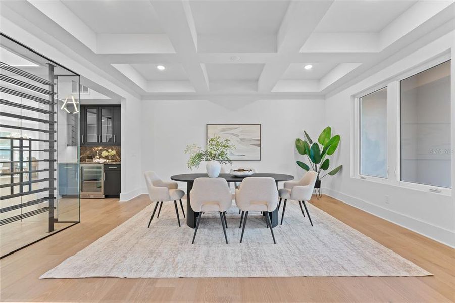 Furnished interior view inside a new home in , Tampa (Image 10).