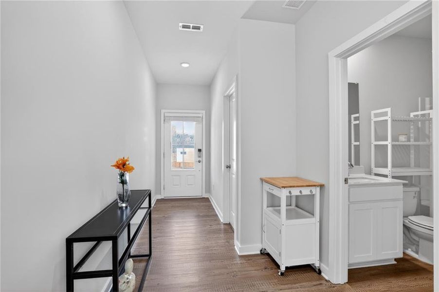 Furnished interior view inside a new home in Parkview Estates, Atlanta (Image 9).