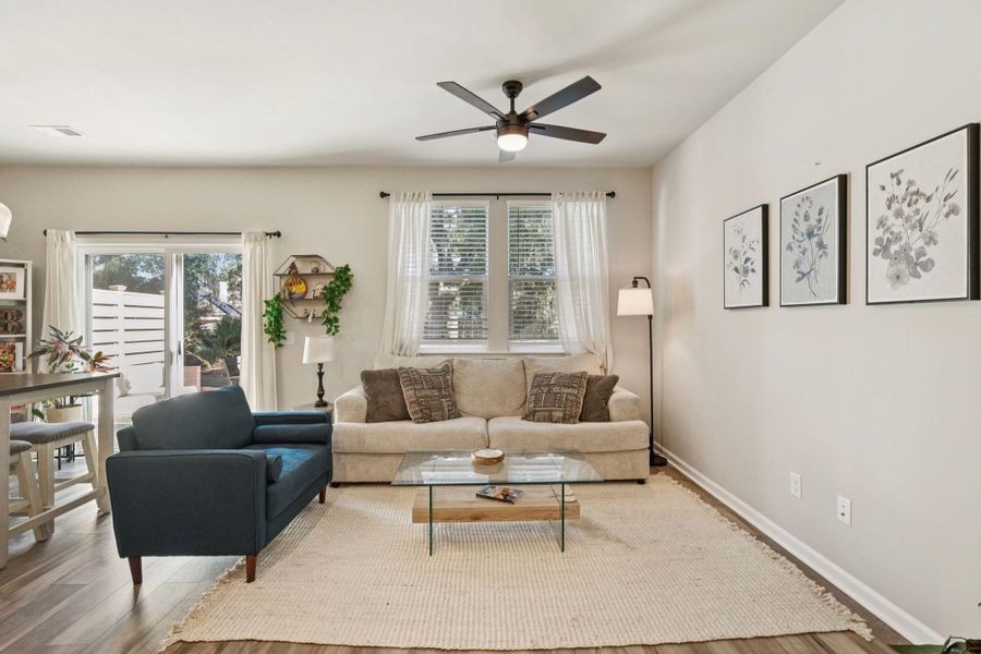 Furnished interior view inside a new home in , North Charleston (Image 8).