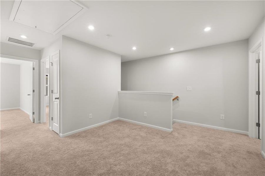 Spacious, unfurnished interior of a new home in Stegall Village, Emerson (Image 39). Spacious, unfurnished interior of a new home in Stegall Village, Emerson (Image 39).