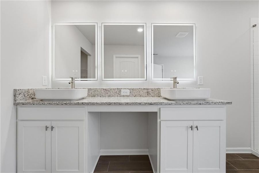 Furnished interior view inside a new home in Concord Oaks, Powder Springs (Image 10).