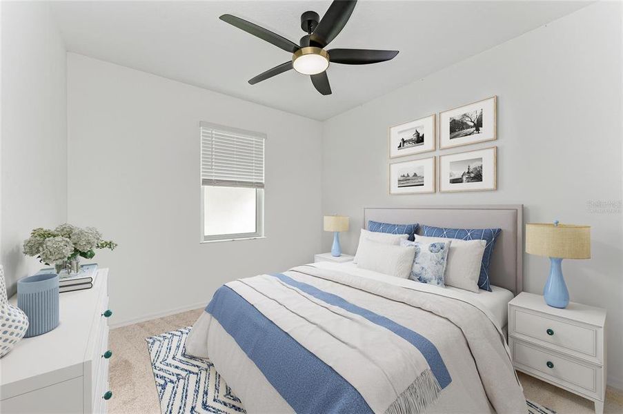 Furnished interior view inside a new home in , Sarasota (Image 11).