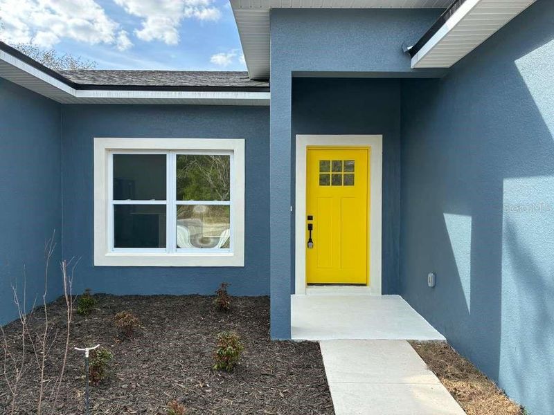 Exterior details and patio area of a home in , Ocklawaha (Image 3).