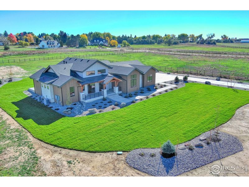 Exterior details and patio area of a home in , Greeley (Image 27).