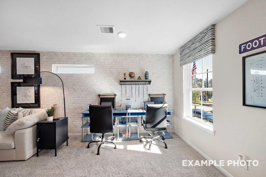 Furnished interior view inside a new home in Emberly, Beasley (Image 30).