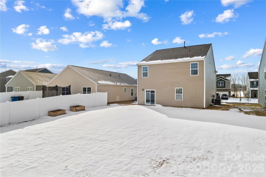 Exterior details and patio area of a home in Wallace Springs, Statesville (Image 26).