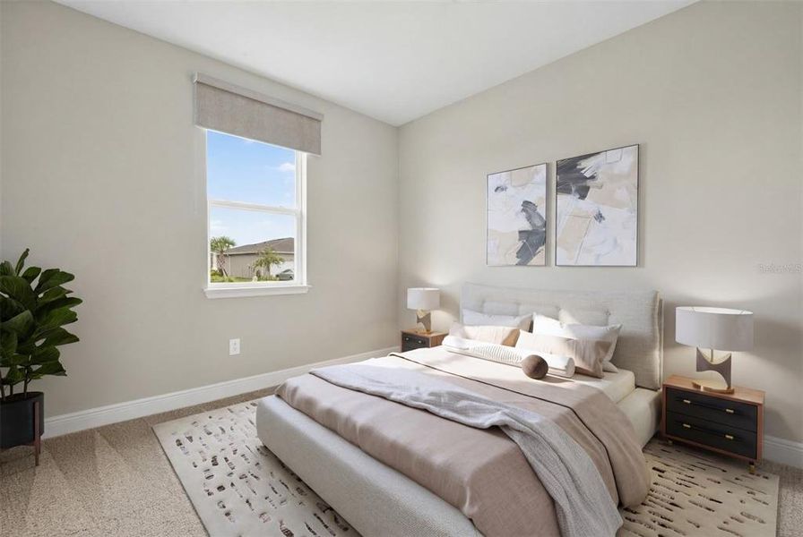 Furnished interior view inside a new home in Wellen Park, Venice (Image 6).