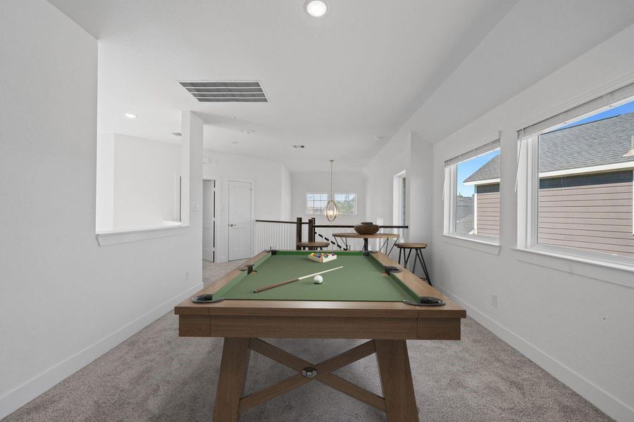 Furnished interior view inside a new home in Emory Glen, Magnolia (Image 11).