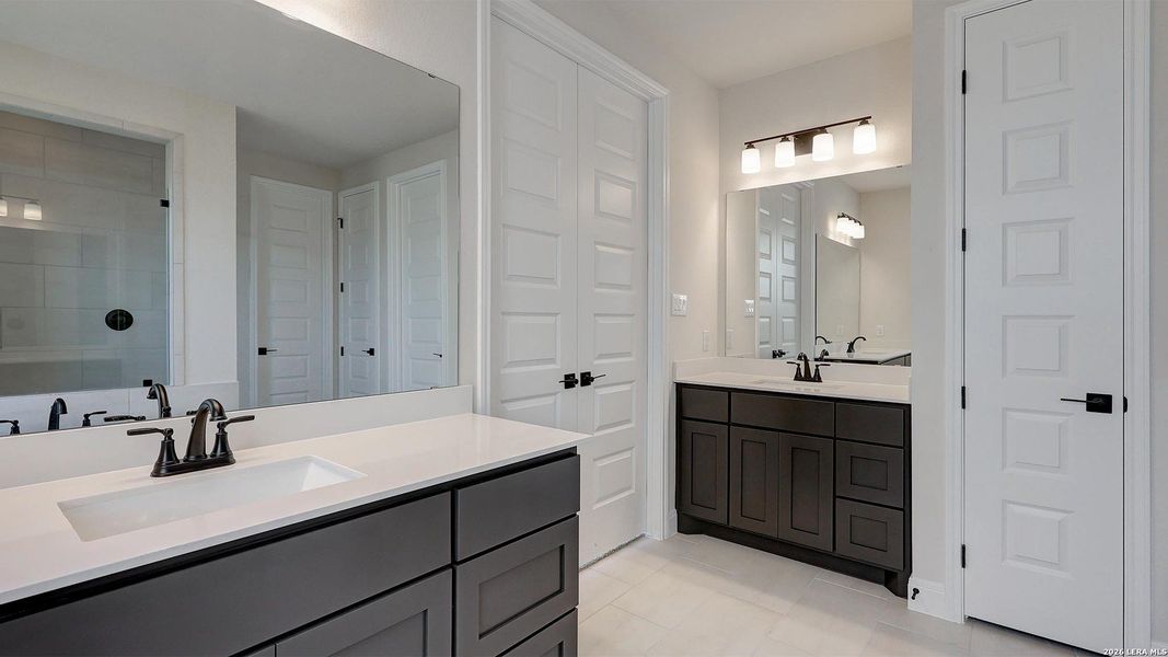 Furnished interior view inside a new home in Kallison Ranch, San Antonio (Image 12).