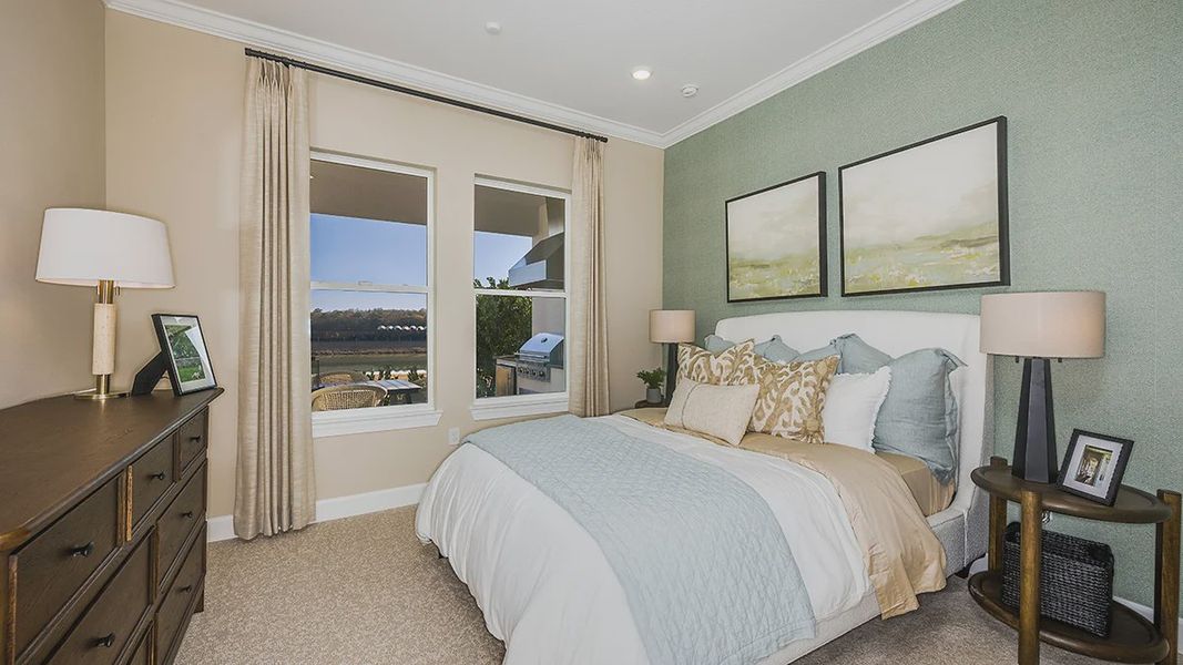 Representative furnished interior of a home built from the Cascata by Taylor Morrison in Skye Ranch Community Group Page, Sarasota (Image 14).