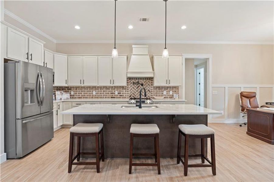 Furnished interior view inside a new home in , Temple (Image 7).