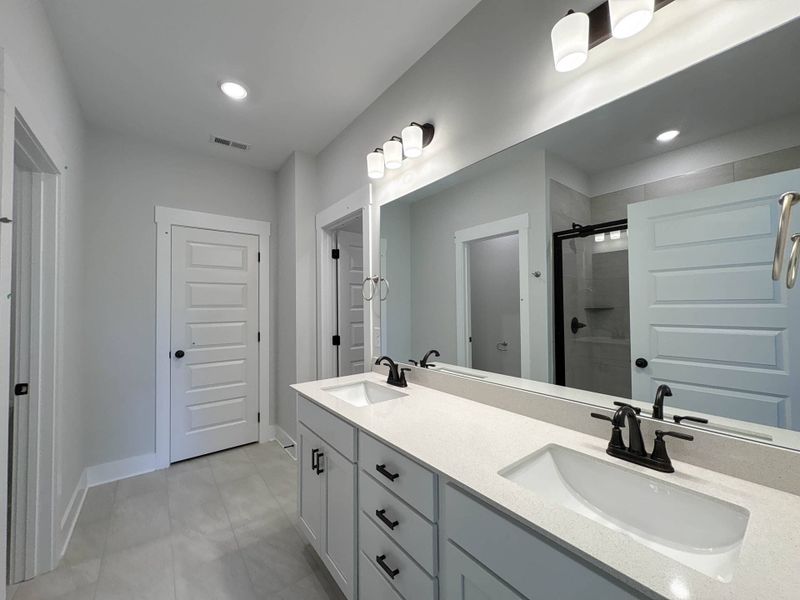 Furnished interior view inside a new home in The Paddock, Gallatin (Image 4).