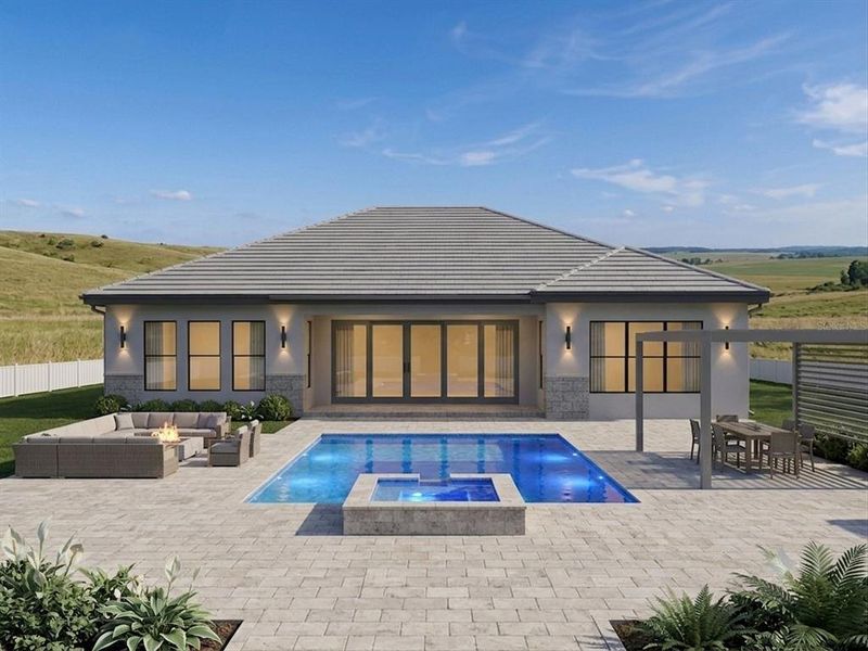 Exterior details and patio area of a home in , Port Charlotte (Image 3).