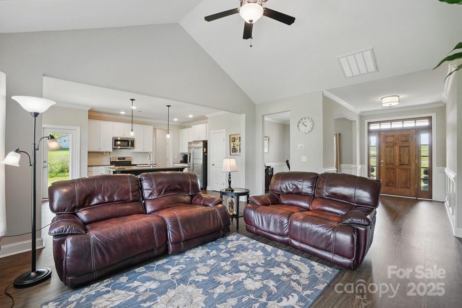 Furnished interior view inside a new home in , Monroe (Image 18).