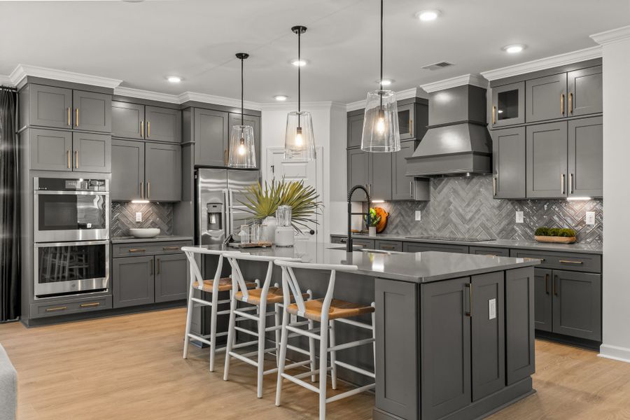 Representative furnished interior of a home built from the The Driftwood by Chesapeake Homes in Coastal Club of the Carolinas, Calabash (Image 18).