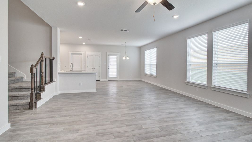 Representative furnished interior of a home built from the Majestic by Brightland Homes in Mostyn Springs, Magnolia (Image 8).
