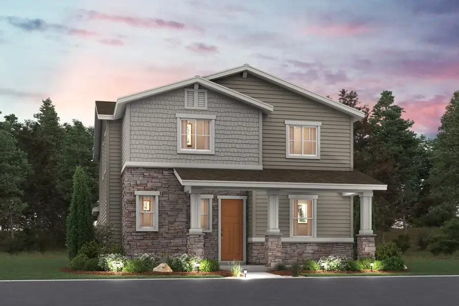 Representative exterior photo of a completed home built from the The Langston by Century Communities in Windler, Aurora, CO (Image 1). Representative exterior photo of a completed home built from the The Langston by Century Communities in Windler, Aurora, CO (Image 1).