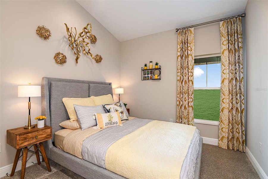 Furnished interior view inside a new home in Crosswind Point, Parrish (Image 17).