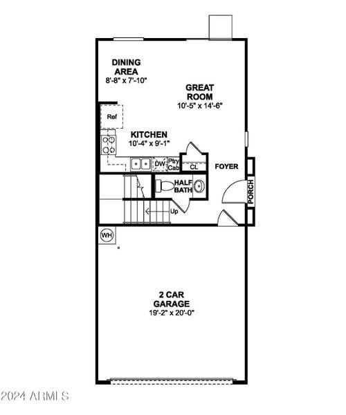 Carina Floorplan First Floor