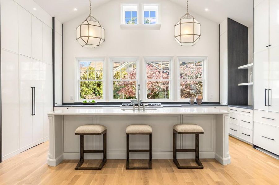 Furnished interior view inside a new home in , Atlanta (Image 35).