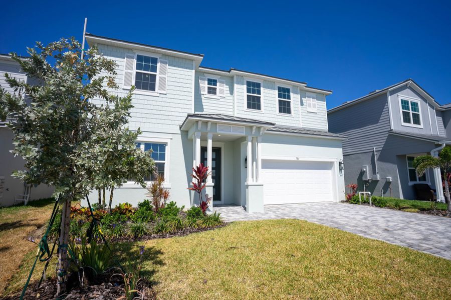 Representative exterior photo of a completed home built from the Orion by Maronda Homes in The Vue, Satellite Beach, FL (Image 20).