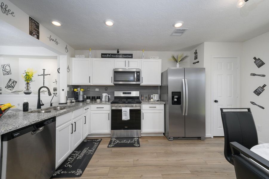 Stainless steel appliances