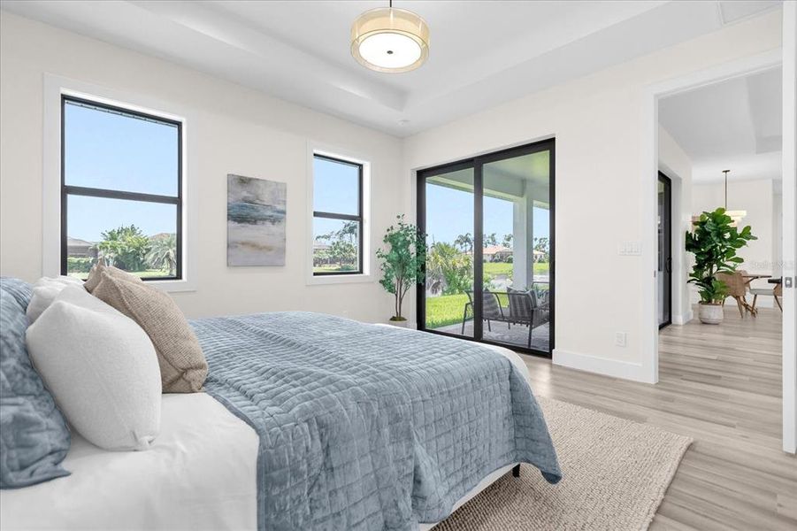 Furnished interior view inside a new home in , Rotonda West (Image 11).