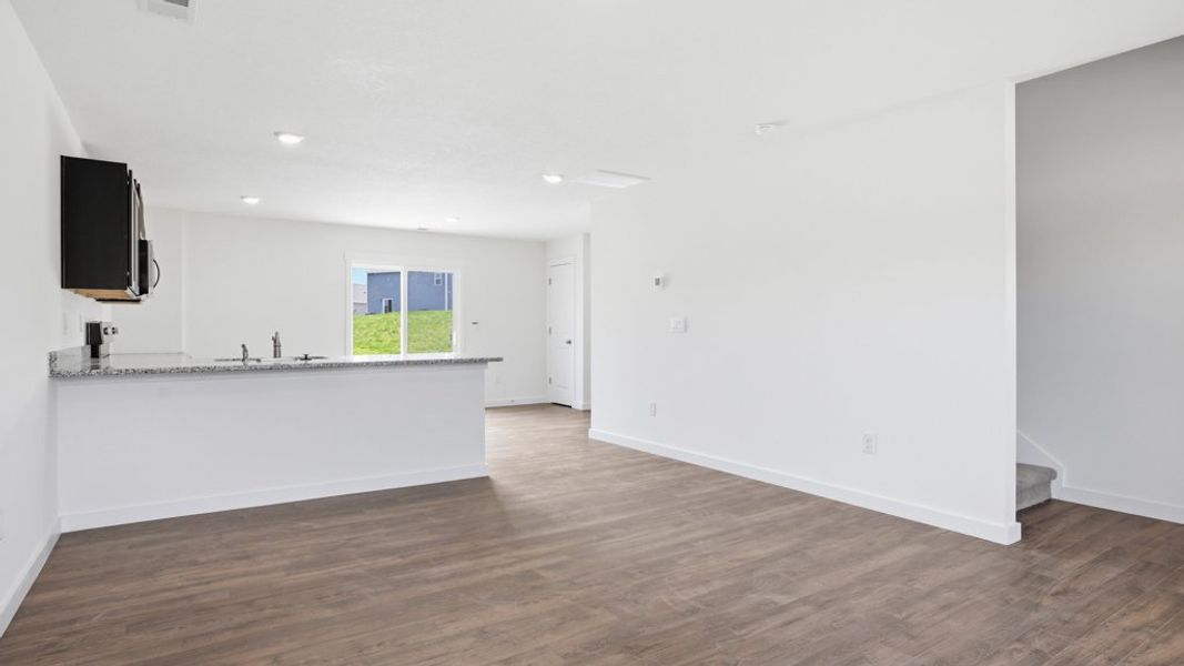 Representative unfurnished interior of a home built from the Glendale-Basement by D.R. Horton in Belhaven, Knoxville (Image 17).