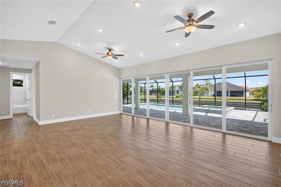 Spacious, unfurnished interior of a new home in Cape Coral, Cape Coral (Image 11). Spacious, unfurnished interior of a new home in Cape Coral, Cape Coral (Image 11).