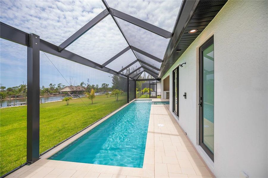 Exterior details and patio area of a home in , Port Charlotte (Image 47). Exterior details and patio area of a home in , Port Charlotte (Image 47).