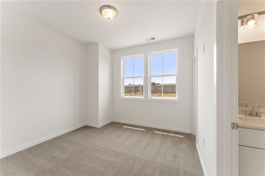 Spacious, unfurnished interior of a new home in Array, Atlanta (Image 19). Spacious, unfurnished interior of a new home in Array, Atlanta (Image 19).