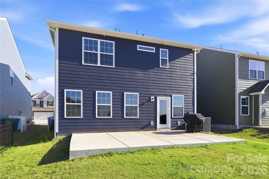 Exterior details and patio area of a home in Elizabeth, Fort Mill (Image 4).