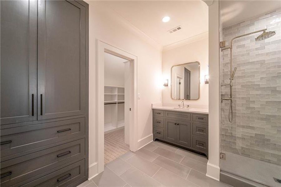 Furnished interior view inside a new home in , Milton (Image 8).
