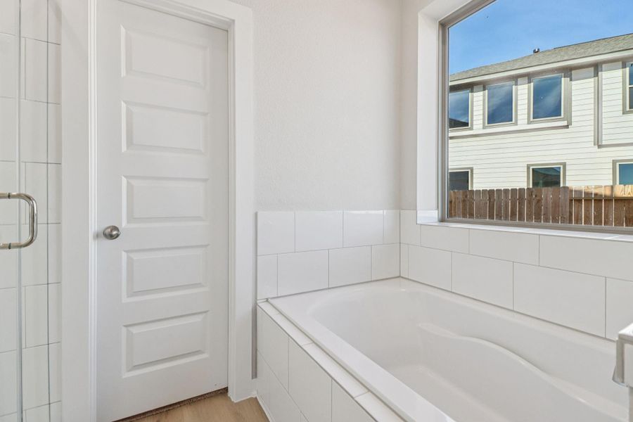Furnished interior view inside a new home in Bluestem, Brookshire (Image 8).