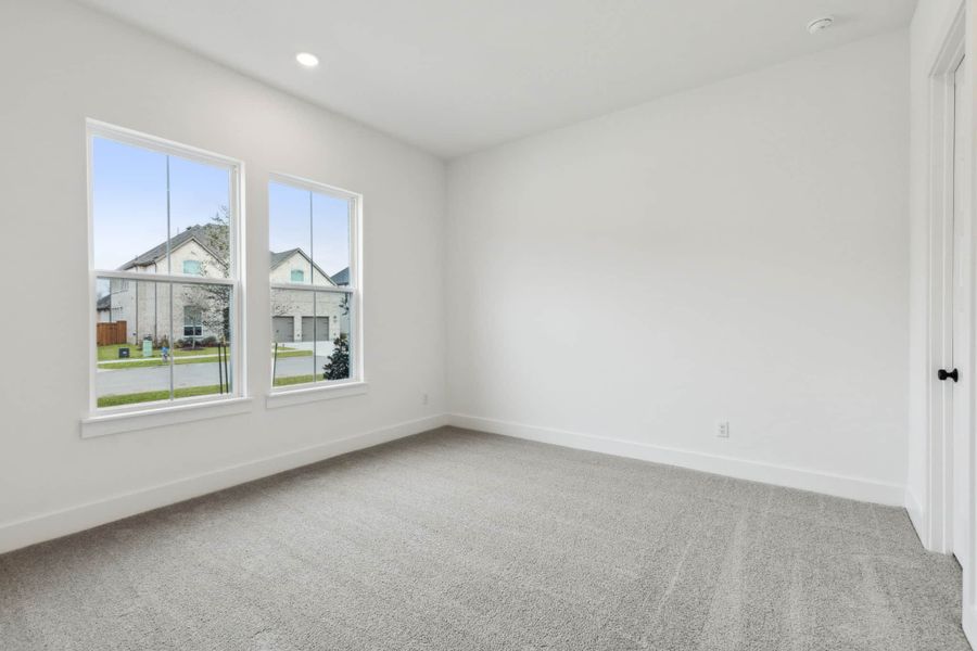 Representative unfurnished interior of a home built from the Chase II by Southgate Homes in Windsong Ranch 61' Series, Prosper (Image 15). Representative unfurnished interior of a home built from the Chase II by Southgate Homes in Windsong Ranch 61' Series, Prosper (Image 15).